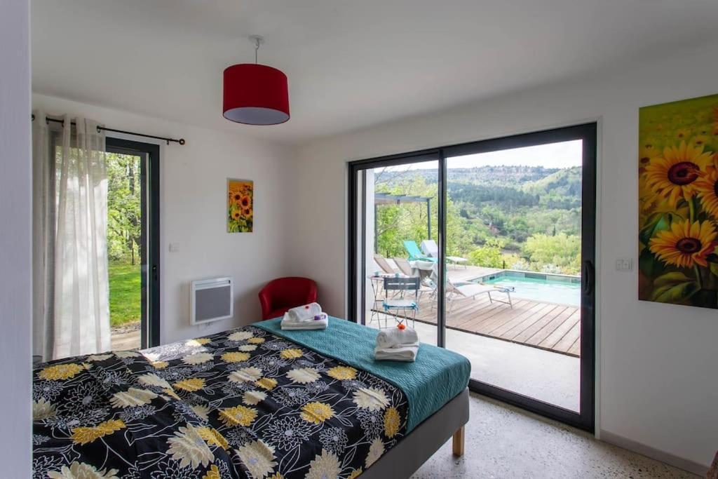Villa Blanche, Contemporary, Cathars, Couiza, Carcassonne Exterior photo